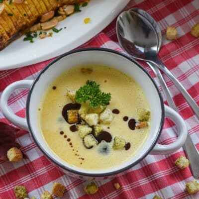 Soupe d’hiver butternut pommes de terre