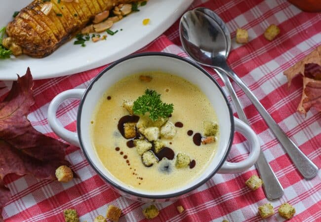 Soupe d’hiver butternut pommes de terre