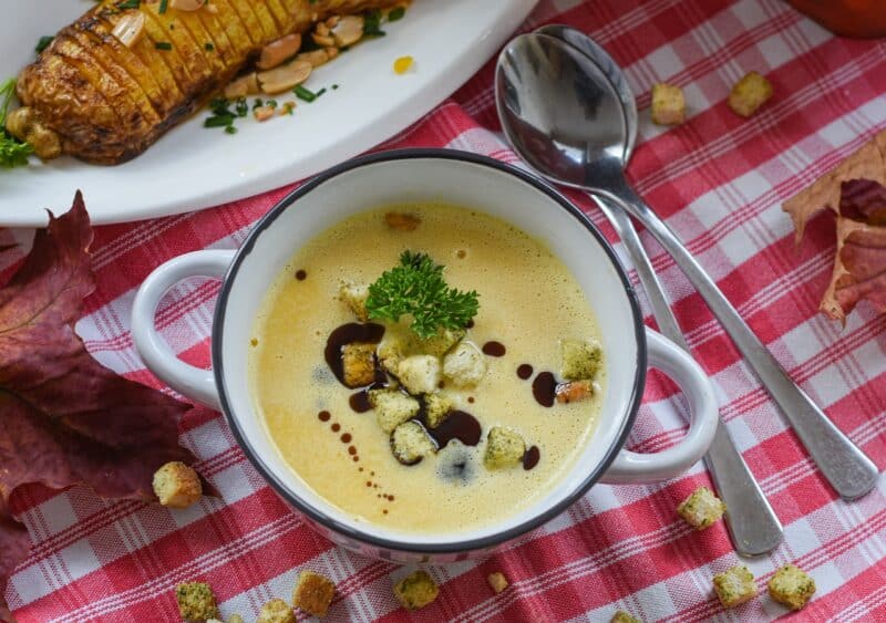 Soupe d’hiver butternut pommes de terre