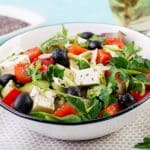 Salade grecque maison la vraie recette traditionnelle
