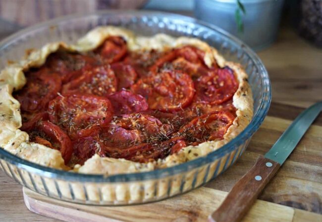 La meilleure recette de tarte à la tomate oignons maison