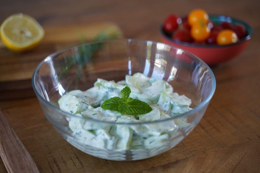 Comment faire des concombres à la crème